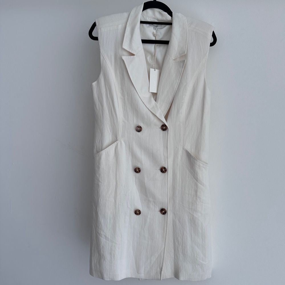 Z supply tailored vest mini‎ blazer dress - Picture 2 of 5